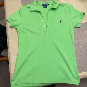 Ralph Lauren women’s cut polo shirt.